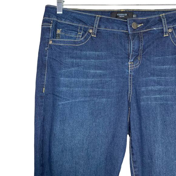 Torrid Classic Skinny Jeans In Capulet Vintage Stretch Medium Wash Size 16R NWT - Picture 13 of 16